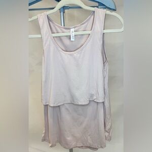 Latched Mama Blush Sleeveless Top